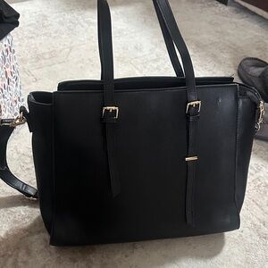 Elegant Black Women's Tote Bag